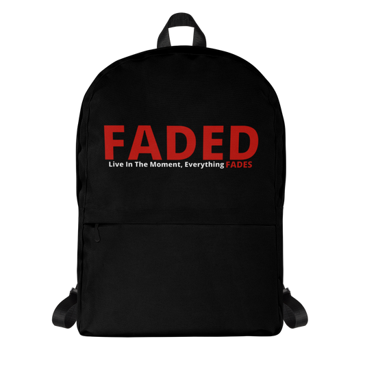 Faded (Red Logo) Backpack