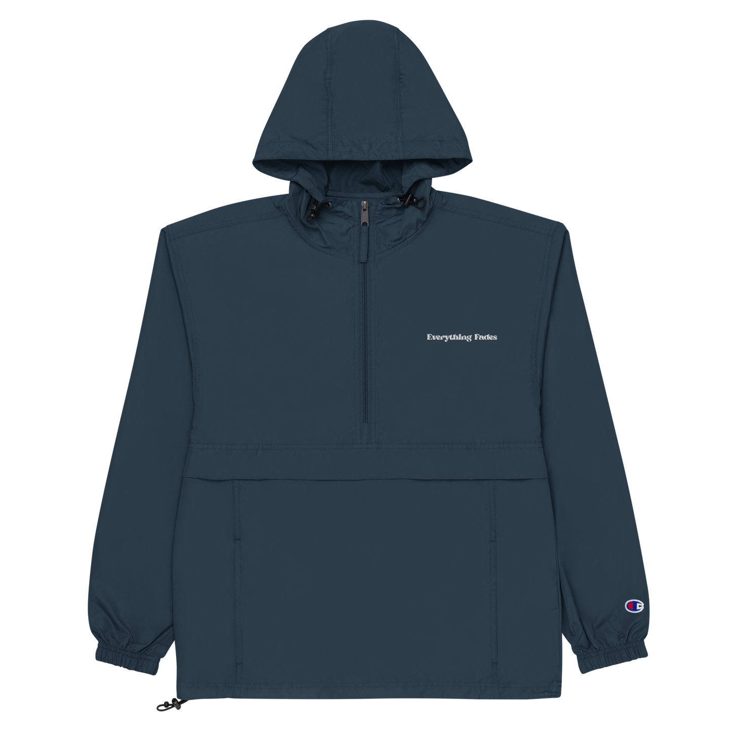 Everything Fades Embroidered Champion Packable Jacket