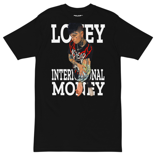 Faded Lovey "International Money" Heavyweight T-Shirt