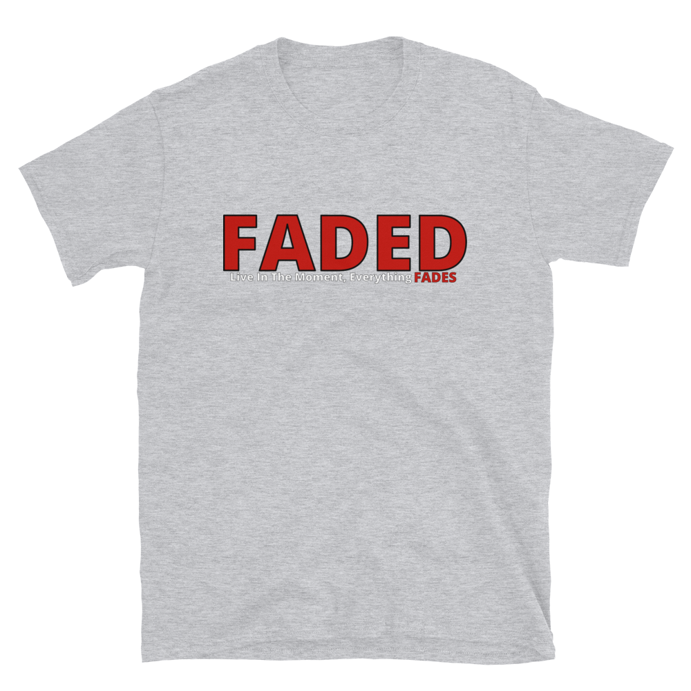 Faded (Red Logo) Unisex T-Shirt