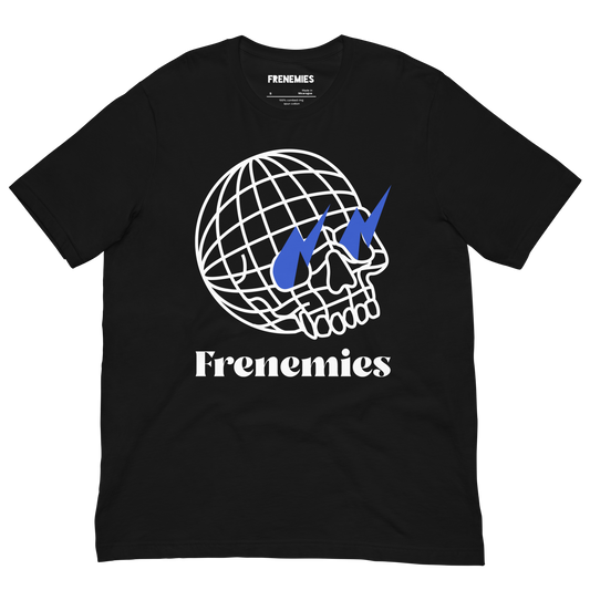 FRENEMIES Original Skull (Blue Lighting) Unisex T-Shirt