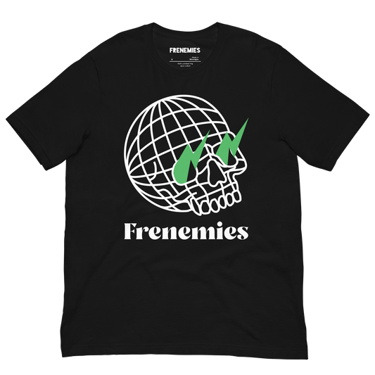 FRENEMIES Original Skull (Green Lighting) Unisex T-Shirt