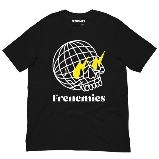FRENEMIES Original Skull (Yellow Lighting) Unisex T-Shirt
