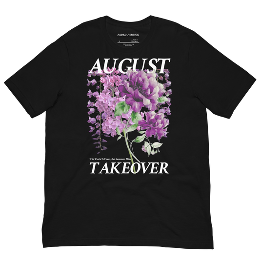 August Takeover Lavender Floral Unisex T-Shirt