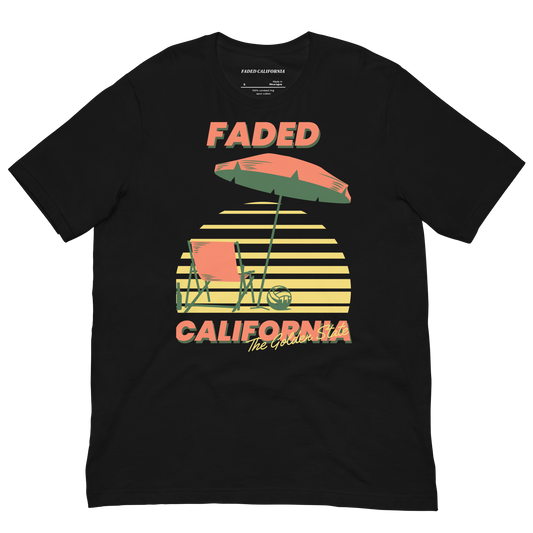 Faded California Golden State Unisex T-Shirt