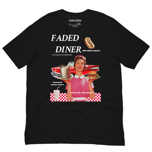 Faded Diner Unisex T-Shirt