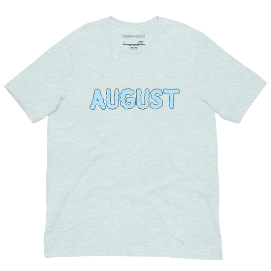 August Takeover Baby Blue Logo Unisex T-Shirt