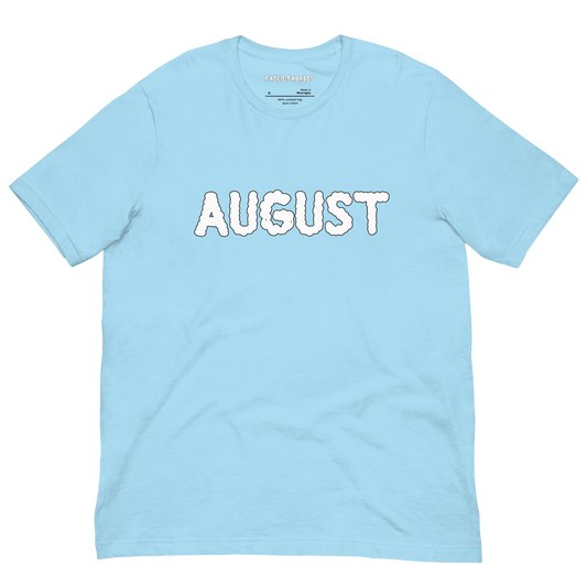 August Takeover White Logo Unisex T-Shirt