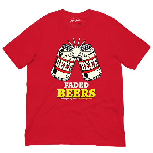 Faded Beers Unisex T-Shirt