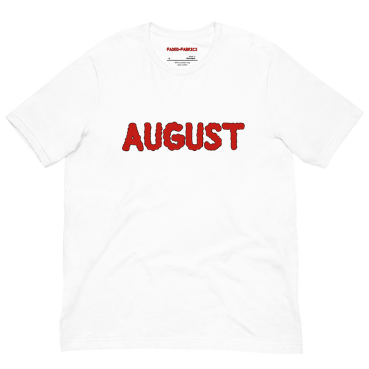 August Takeover Red Logo Unisex T-Shirt