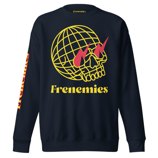 Frenemies Skull Unisex Premium Sweatshirt