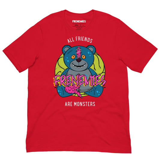 Frenemies Zombie Bear Unisex T-Shirt