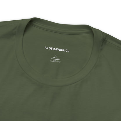 Faded Fabrics Blank Unisex Jersey Short Sleeve Tee FF3001