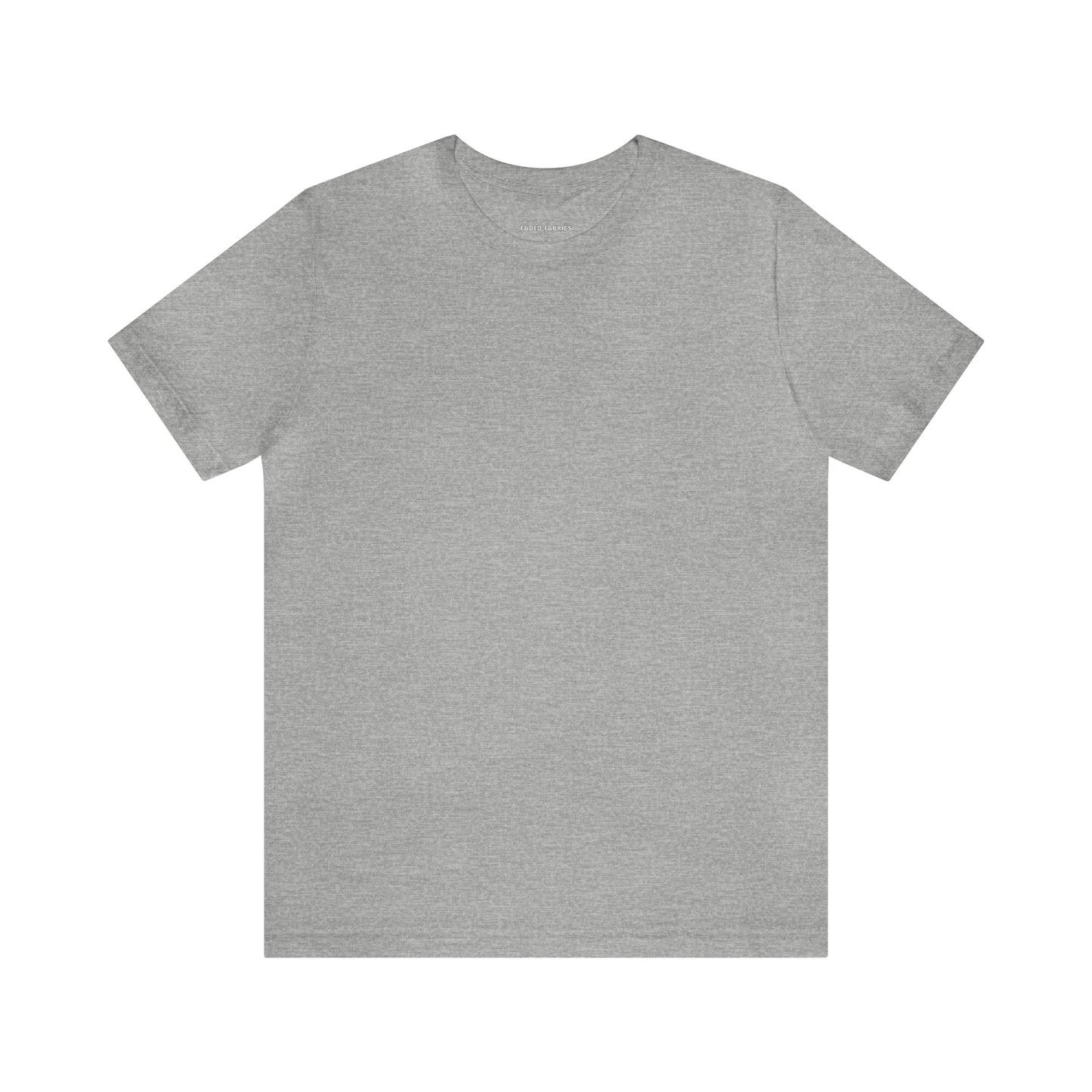 Faded Fabrics Blank Unisex Jersey Short Sleeve Tee FF3001