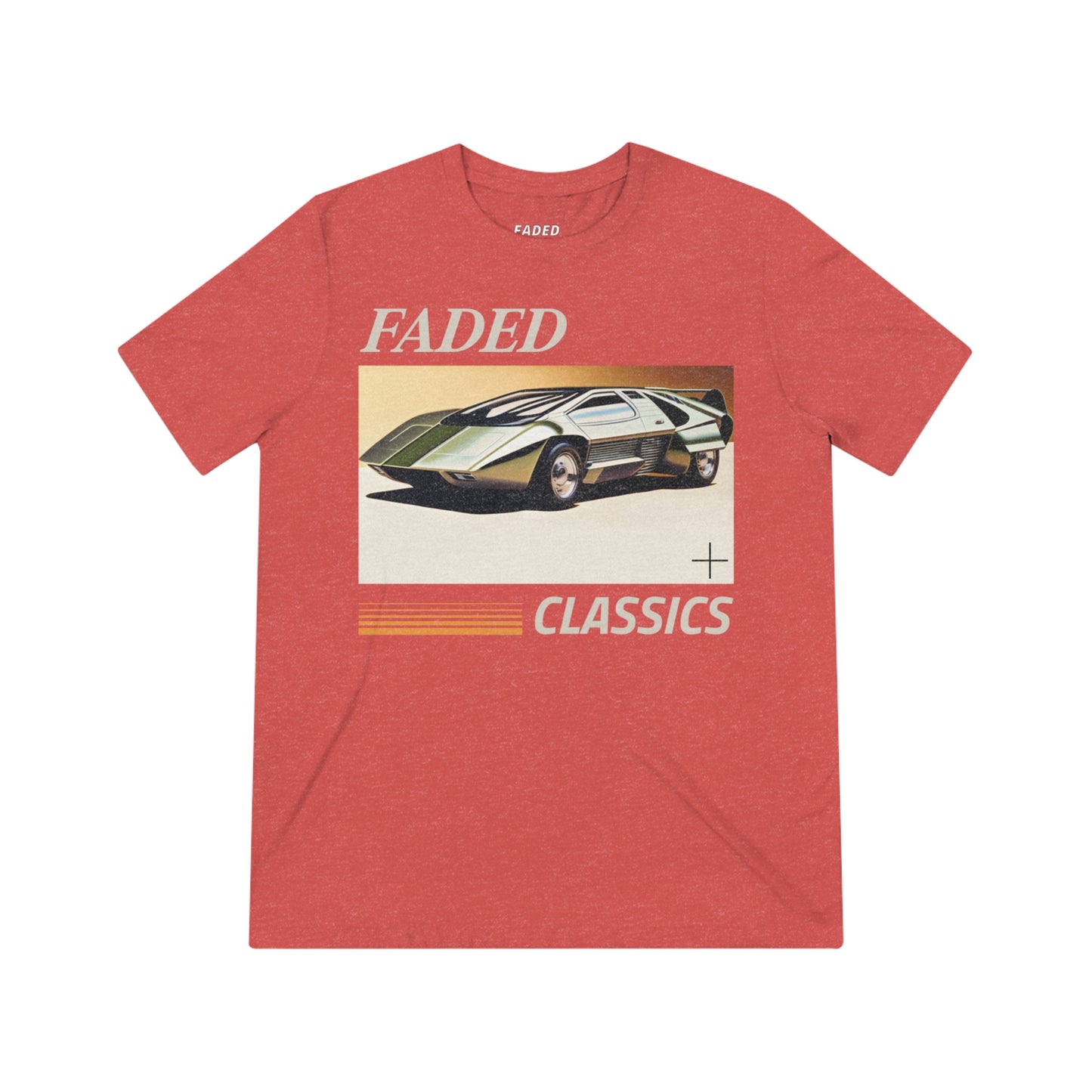 Faded Fabrics Unisex Triblend Tee