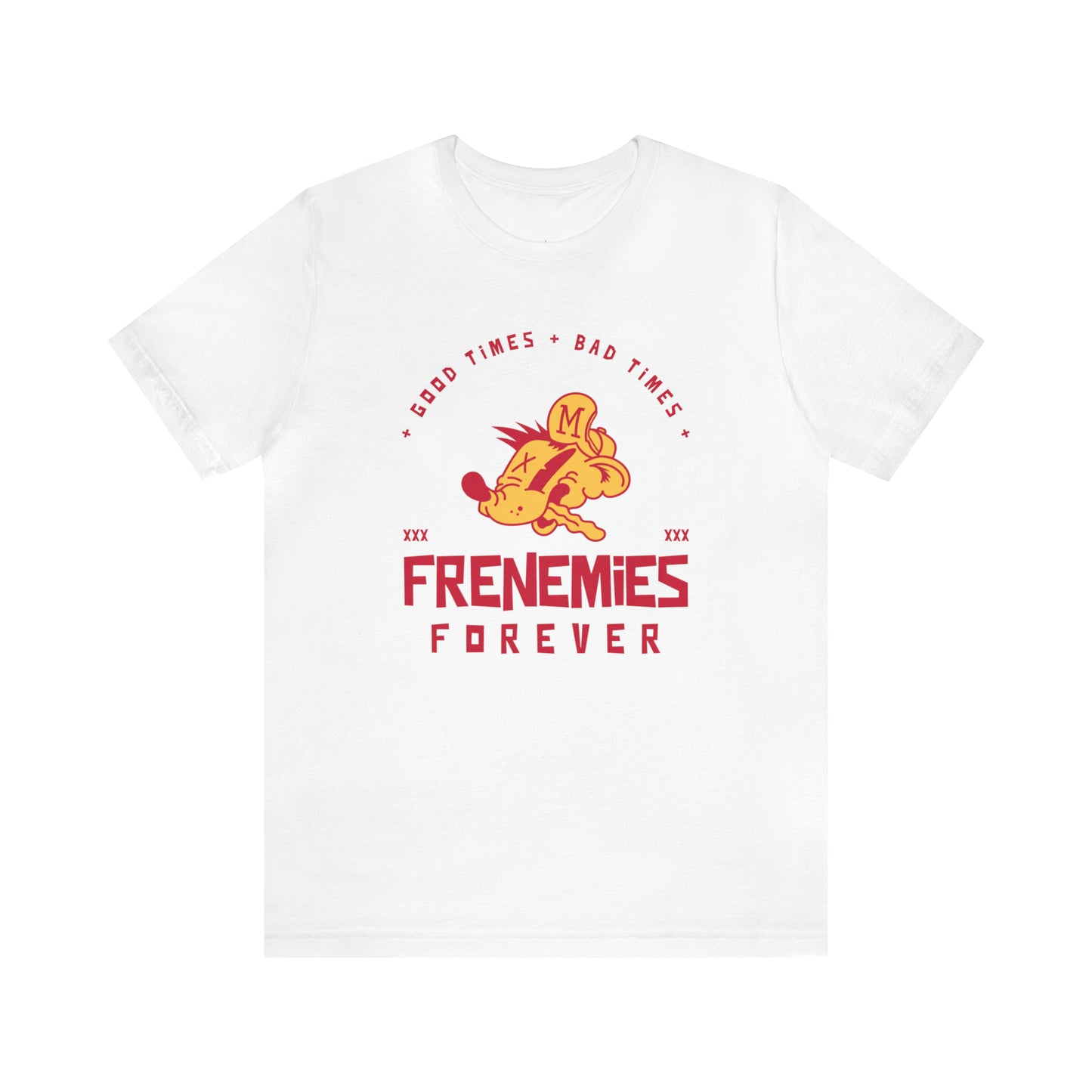 Frenemies Forever Dog #1 Unisex Jersey Short Sleeve Tee