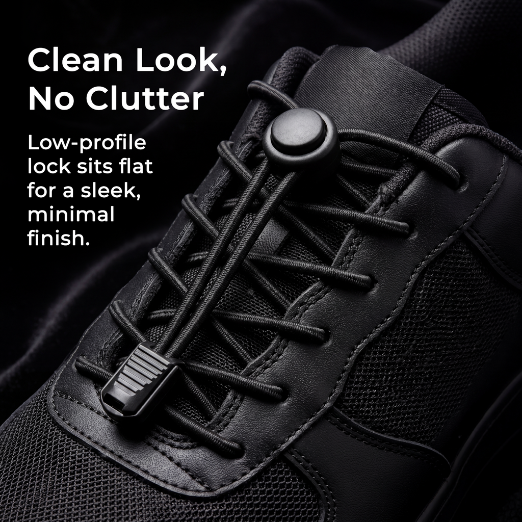 Bread No-Tie Elastic Shoelaces
