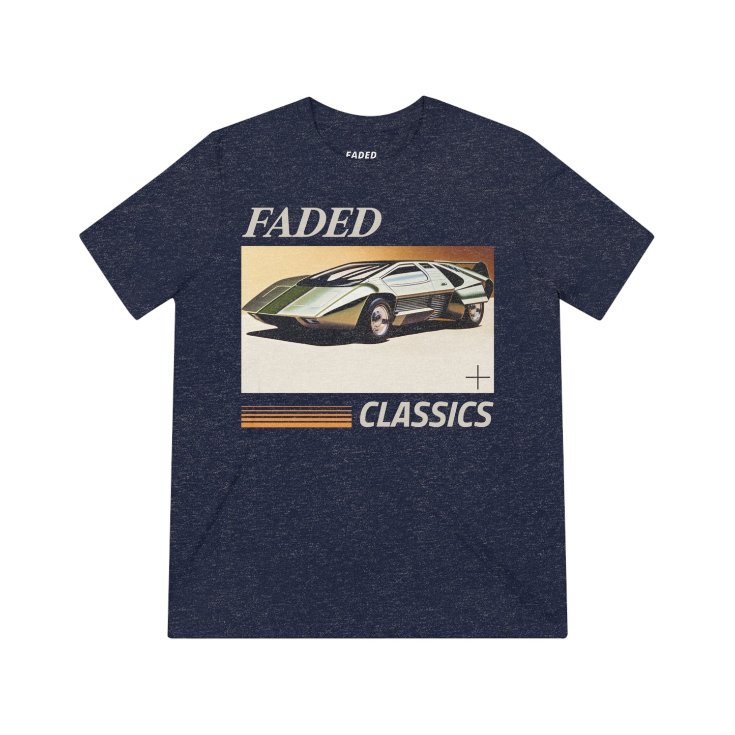 Faded Fabrics Unisex Triblend Tee