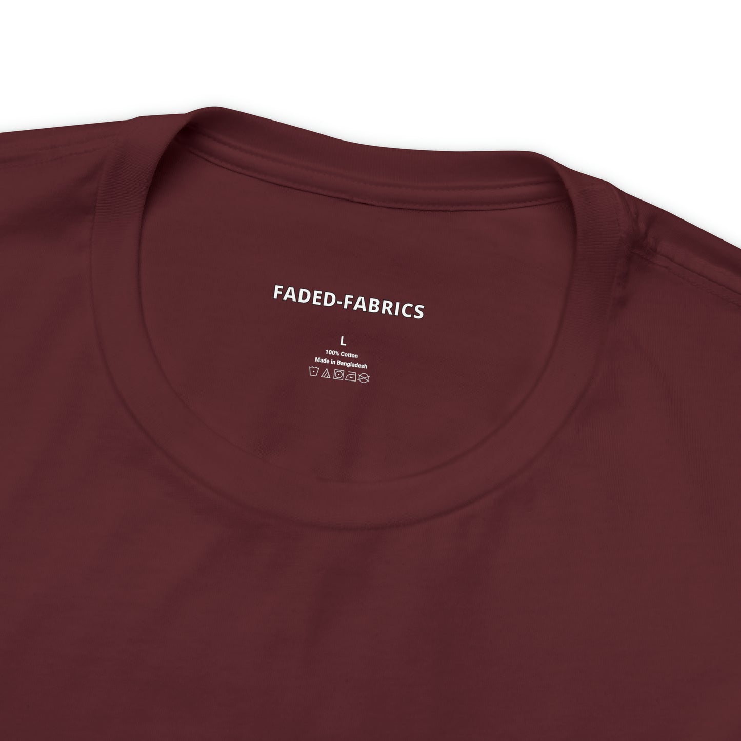 Faded Fabrics Blank Unisex Jersey Short Sleeve Tee FF3001