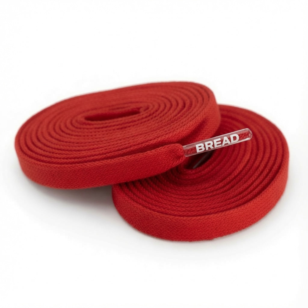 Bold Red Bread Laces