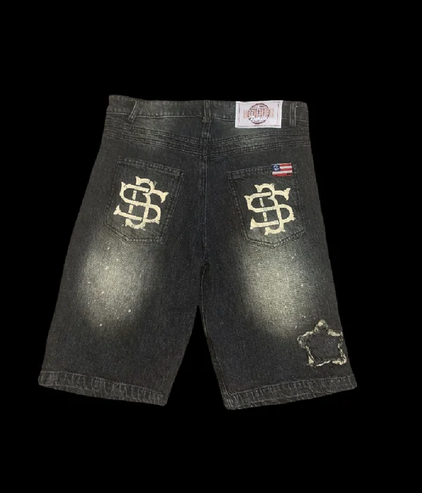 BLKSTR DENIM SHORTS - Faded Fabrics