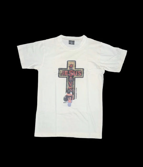 "Jesus Saves" Tee - Faded Fabrics