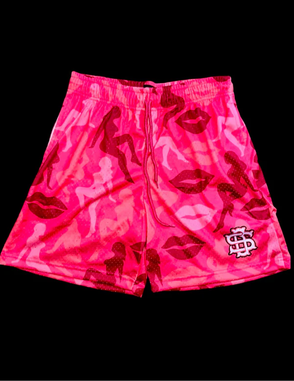 BLKSTR "STRIP CLUB CAMO" SHORTS - Faded Fabrics