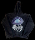 BLK STR "TILL DEATH" BLK HOODIE - Faded Fabrics