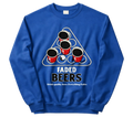 Faded Beers Beer Pong Unisex Sweatshirt - Faded Fabrics