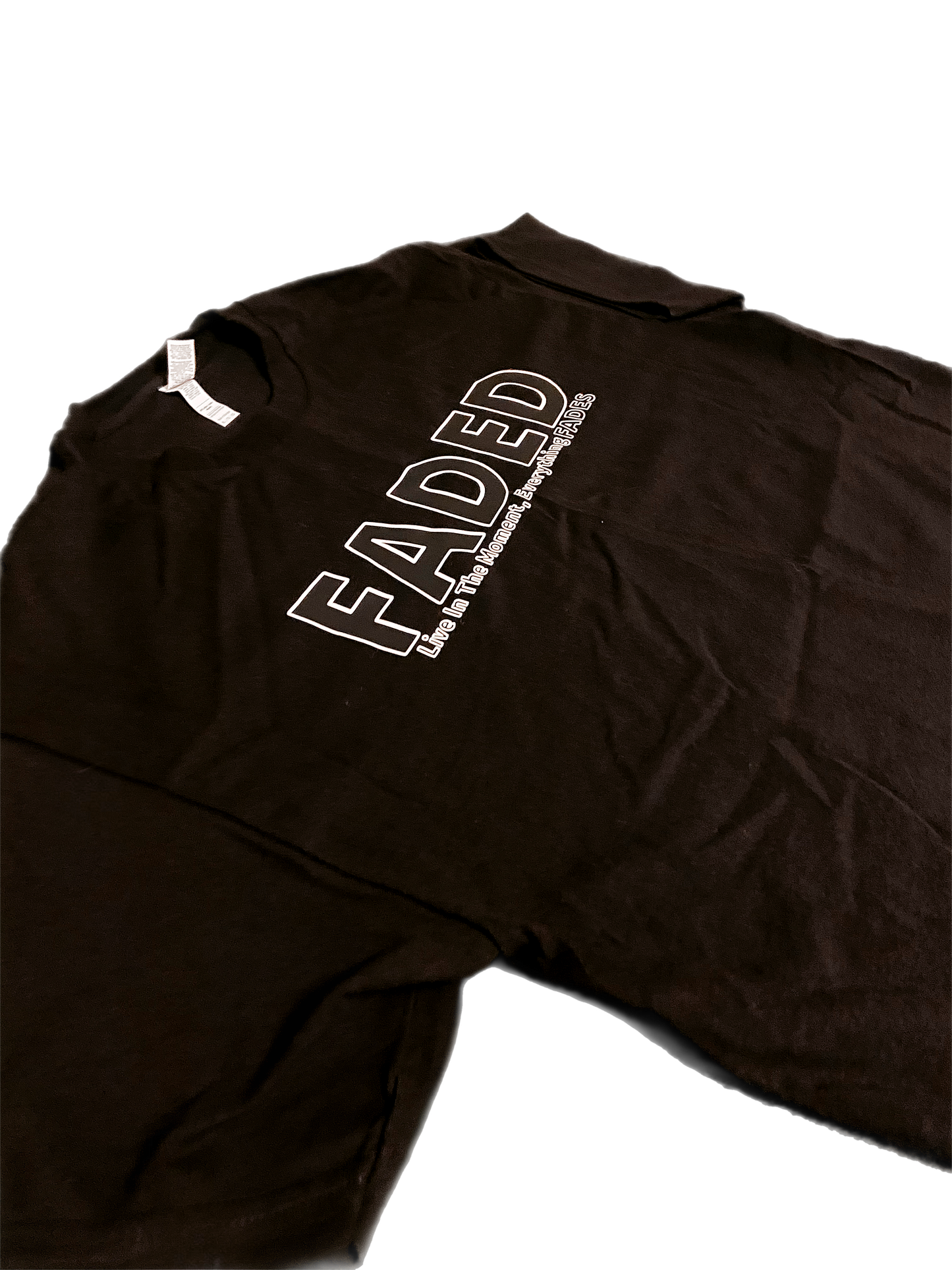 Faded (Black Logo/Black T-Shirt) Unisex T-Shirt