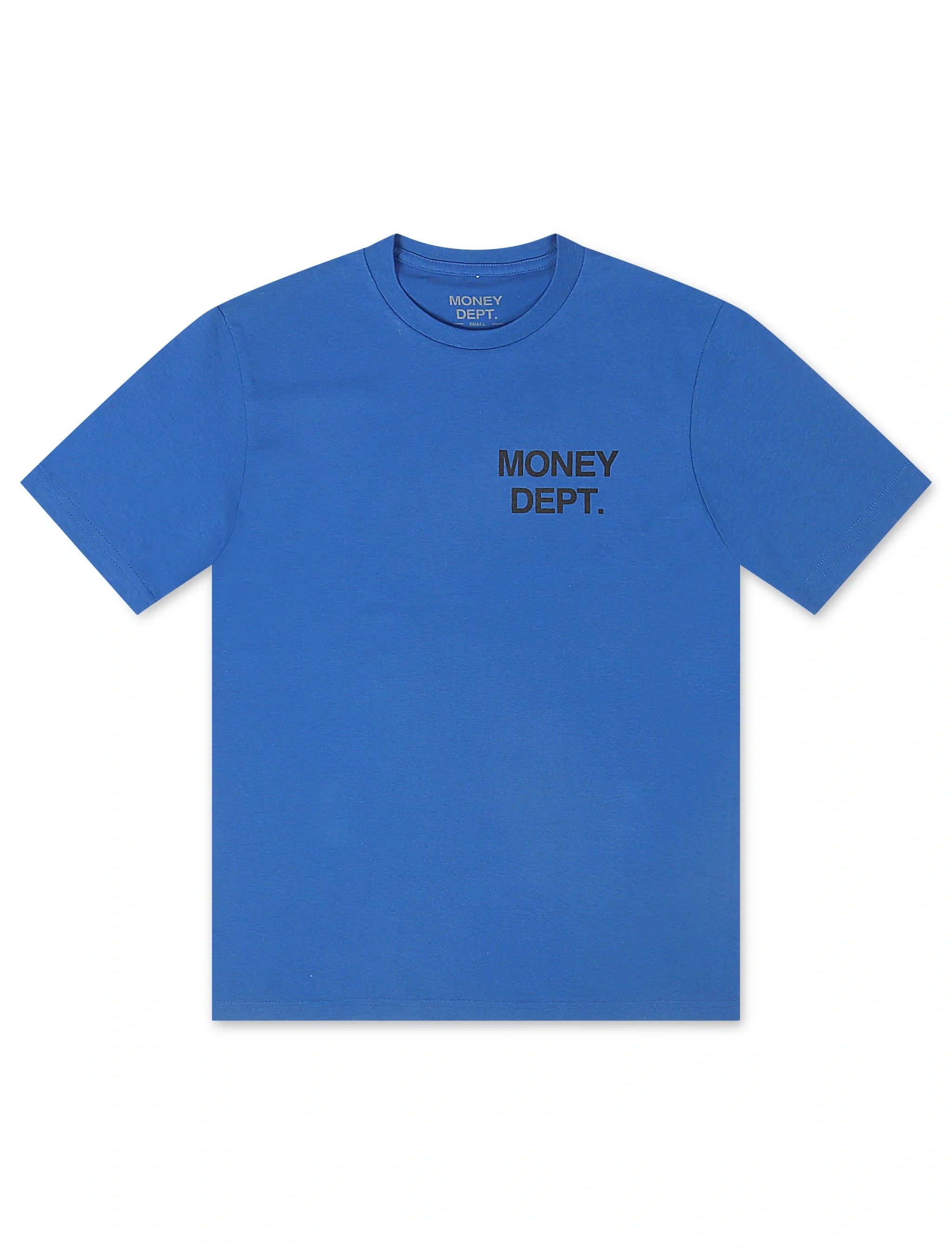 Money Dept. Los Angeles Heavyweight Tee - Blue/Black - Faded Fabrics