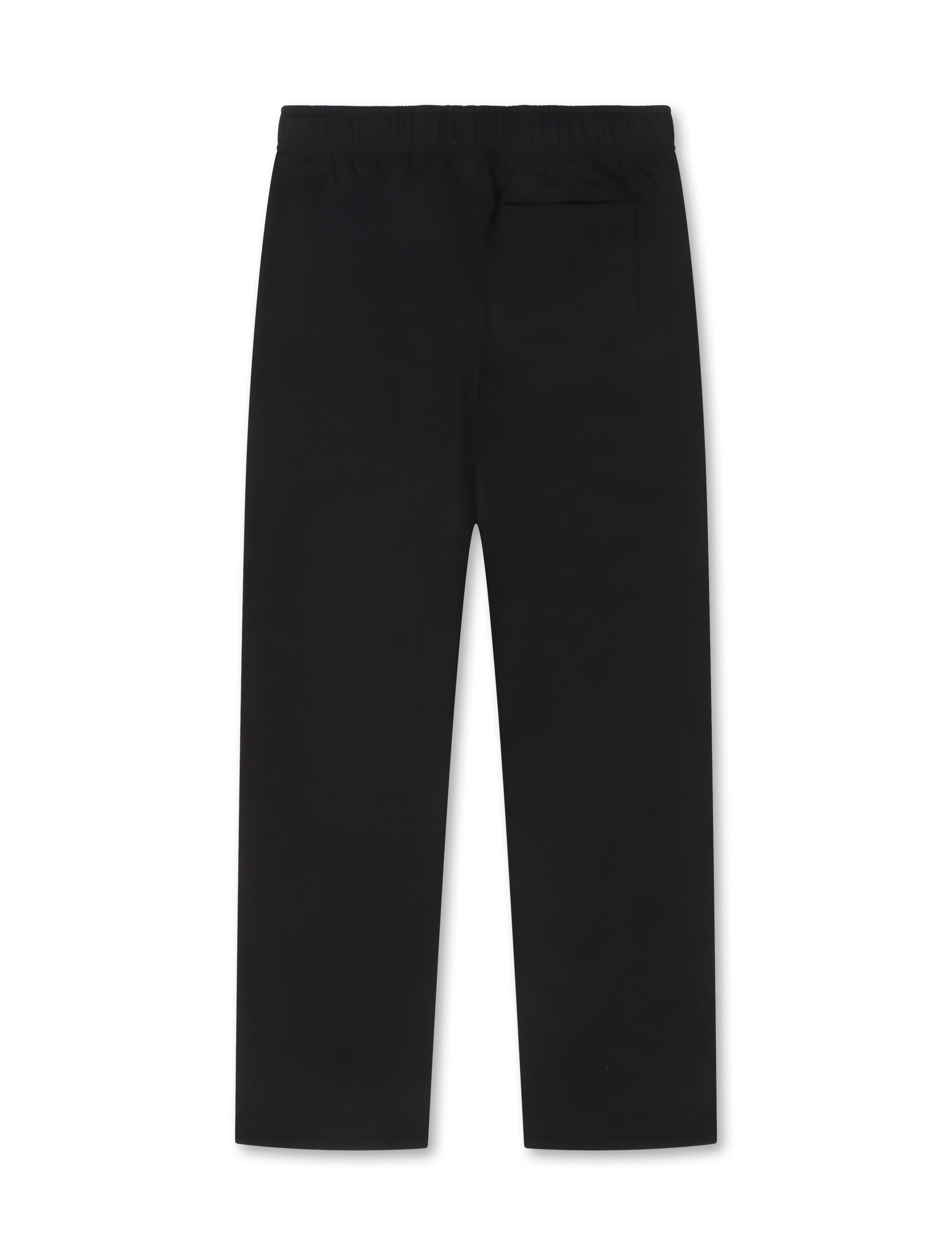 Warsaint Signature Star Sweatpants - Black - Faded Fabrics