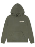 Warsaint Dual Logo Hoodie - Olive Green - Faded Fabrics