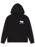 Warsaint Signature Star Hoodie - Black - Faded Fabrics