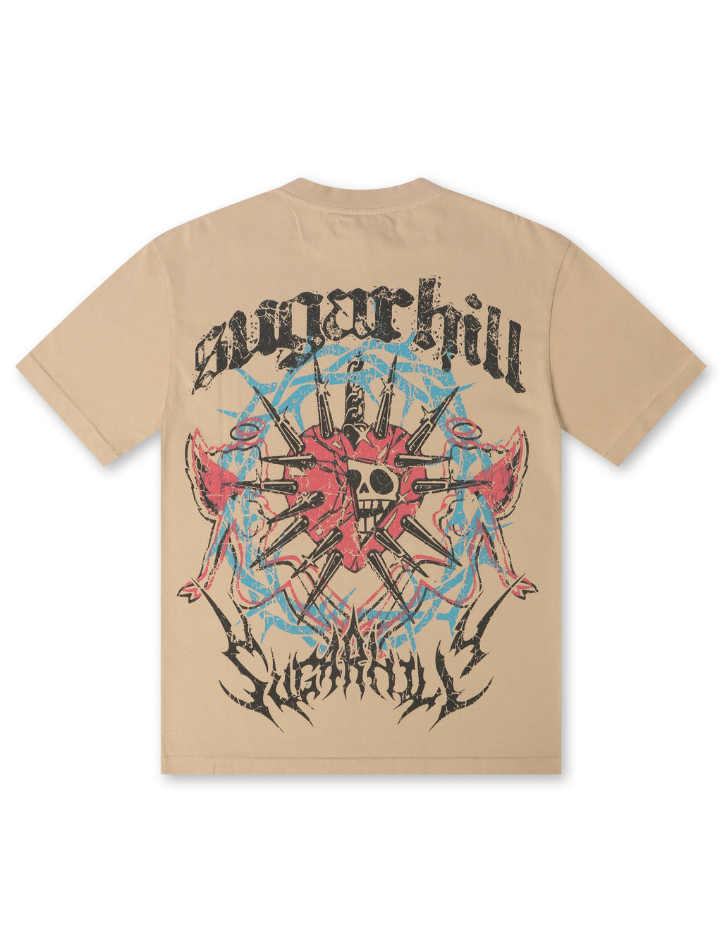 Sugarhill Angelic Tee - Wheat Vintage - Faded Fabrics