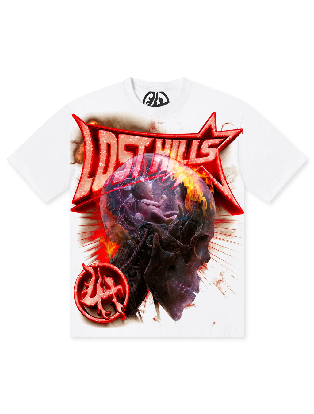 Losthills Born in Chaos Tee - Faded Fabrics