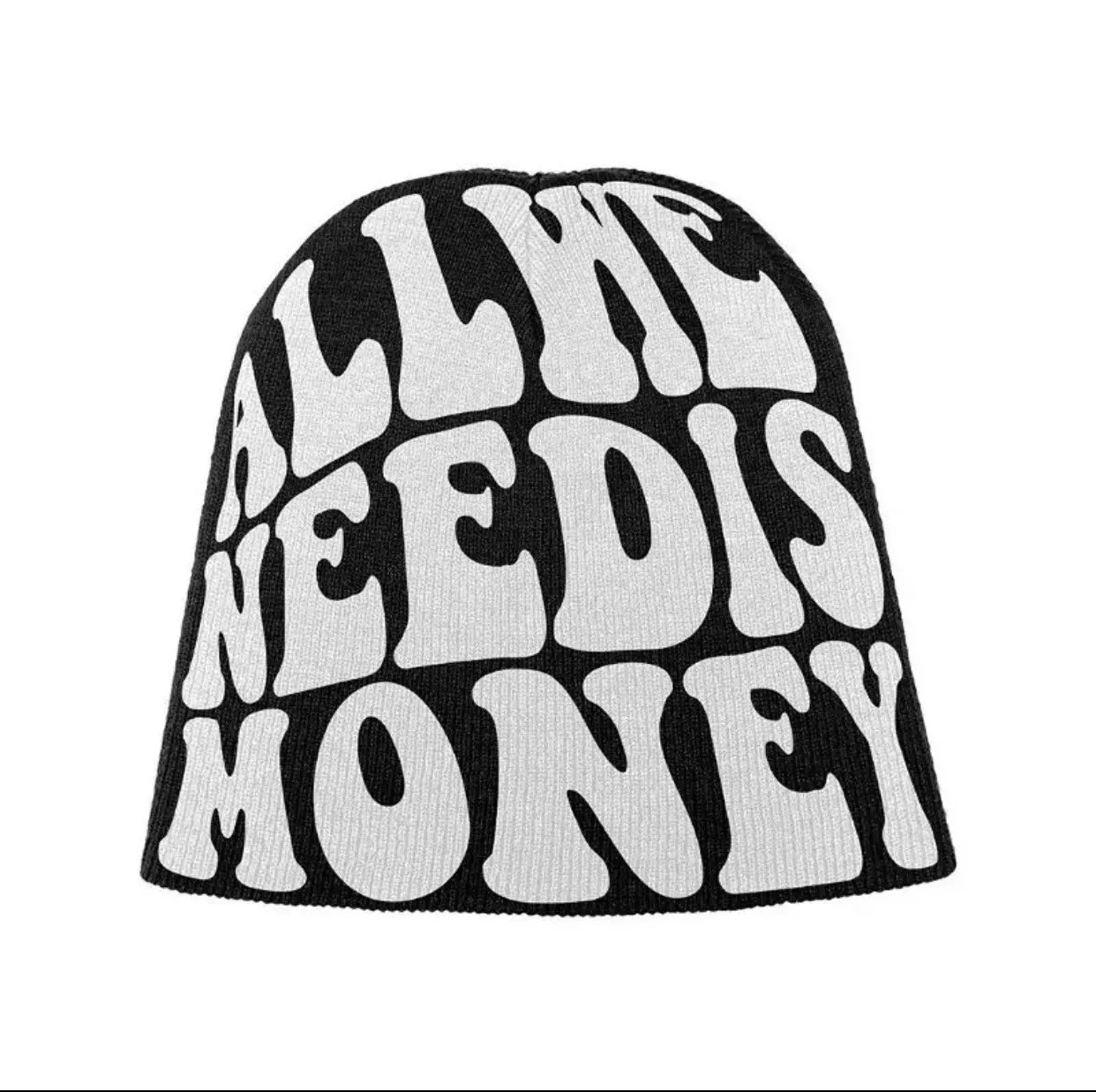 Faded "All We Need Is Money" Beanie