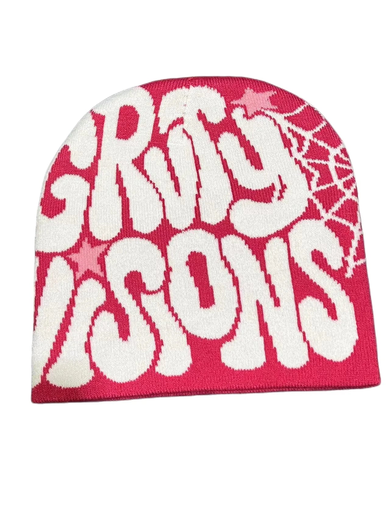 Faded "GRVTY VISIONS" Knitted Beanie