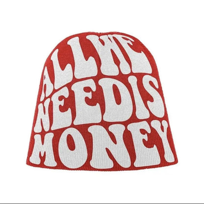 Faded "All We Need Is Money" Beanie