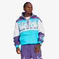Sugarhill Bolt Windbreaker Jacket - Purple - Faded Fabrics