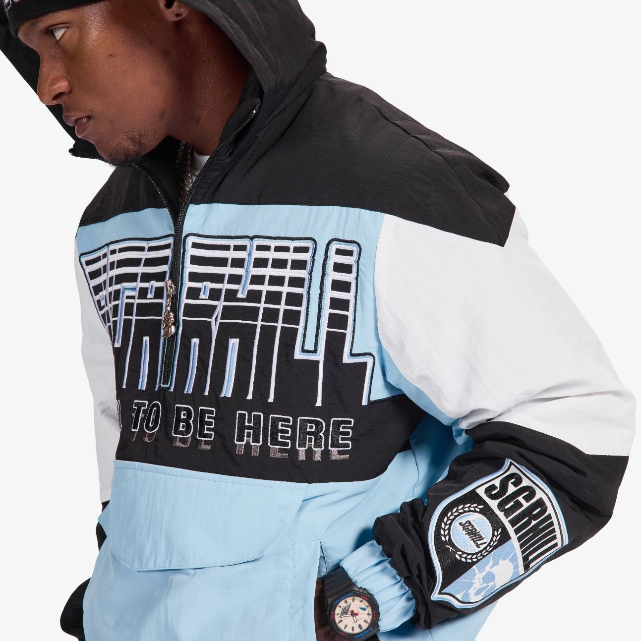 Sugarhill Storm Starter Jacket - Baby Blue - Faded Fabrics