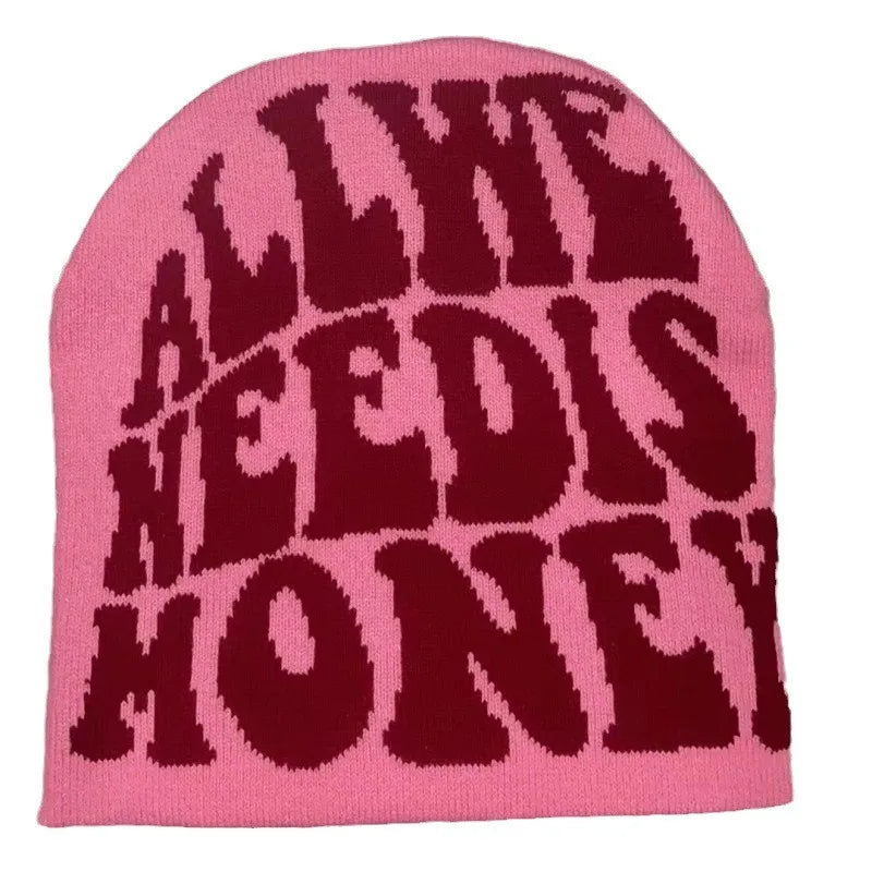 Faded "All We Need Is Money" Beanie