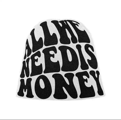 Faded "All We Need Is Money" Beanie