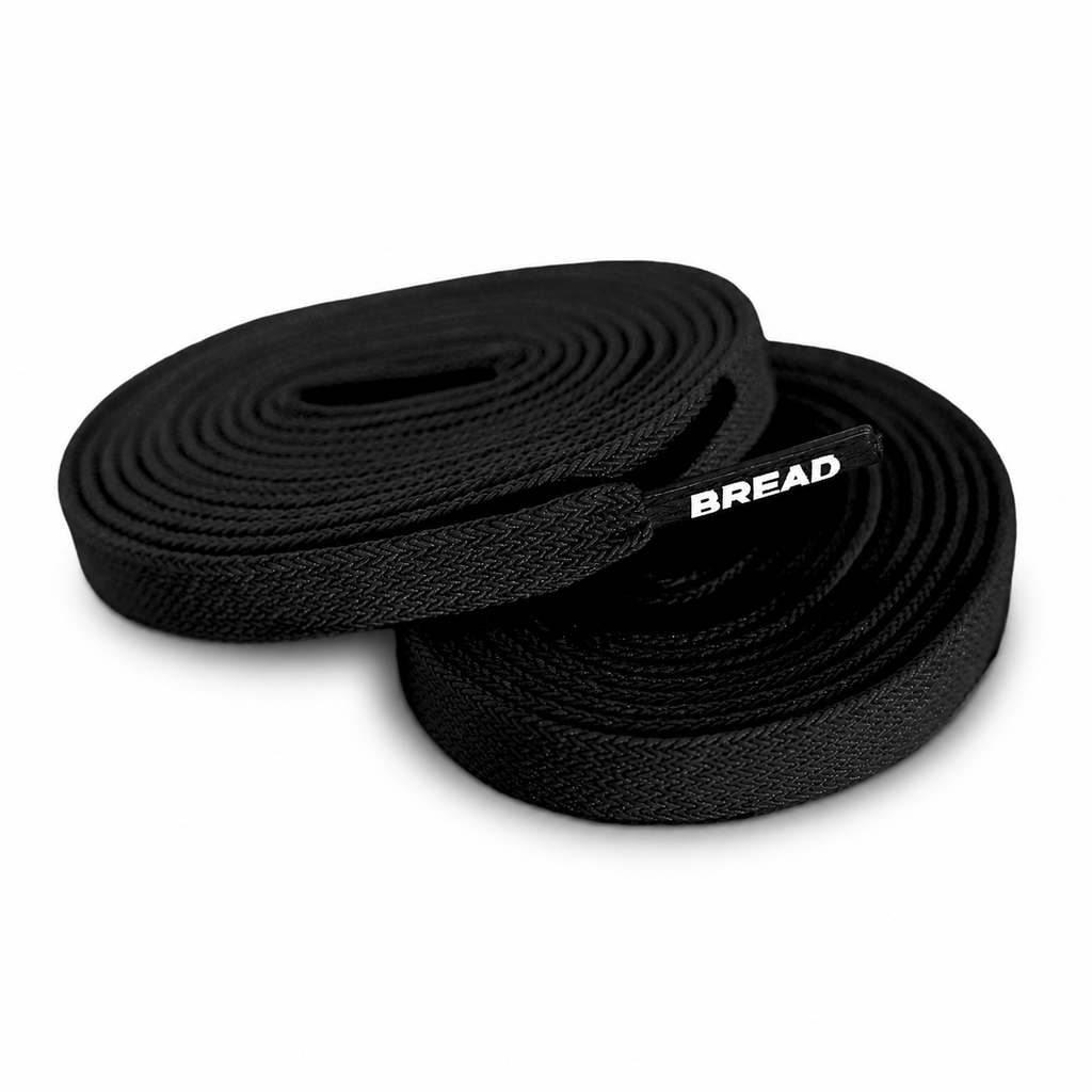 Shadow Black Bread Laces