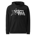 Forty-Five Adidas Fleece Hoodie - Faded Fabrics