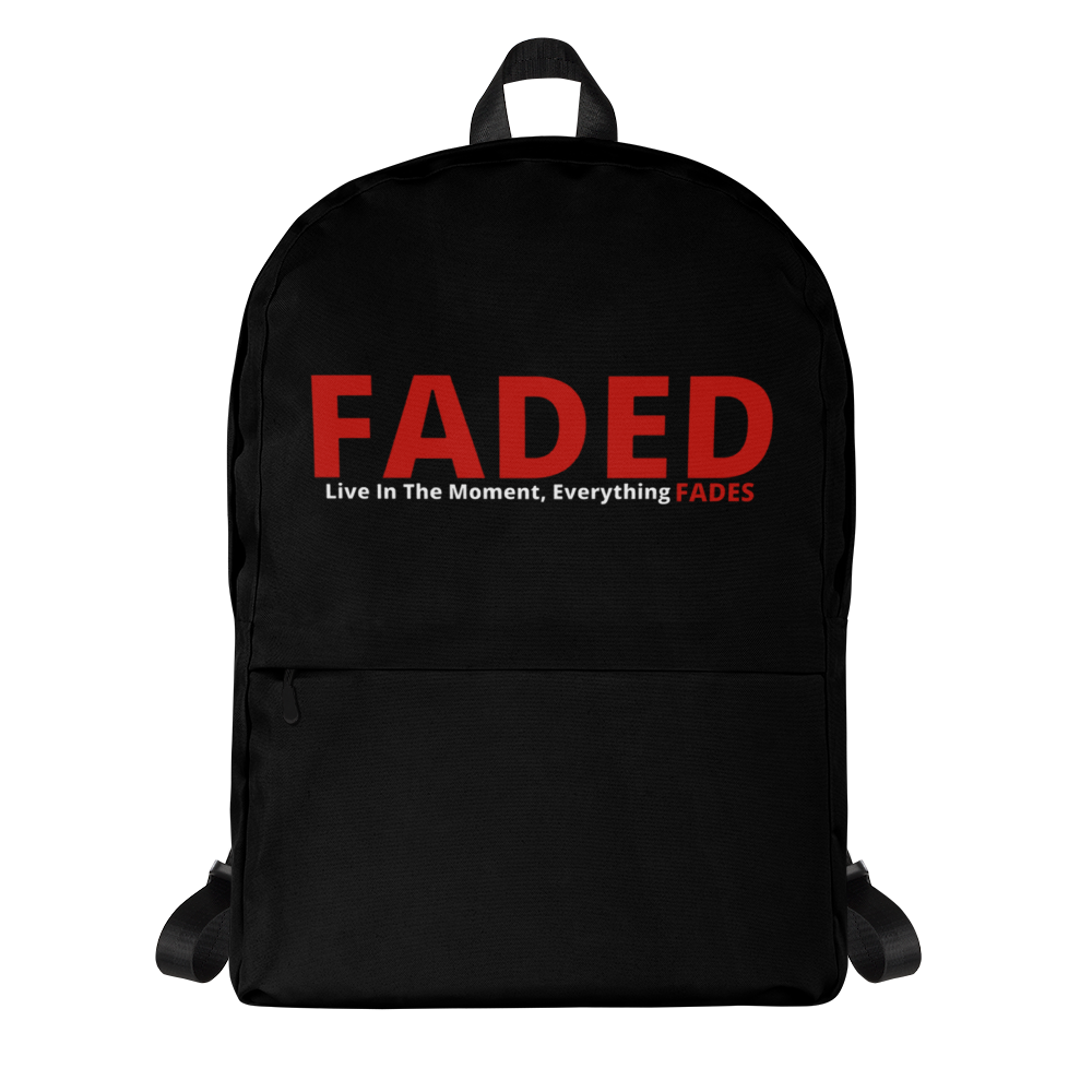 Faded (Red Logo) Backpack