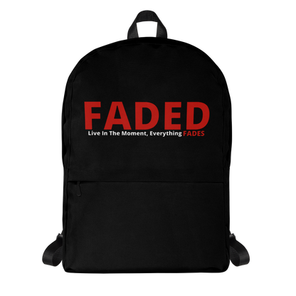 Faded (Red Logo) Backpack