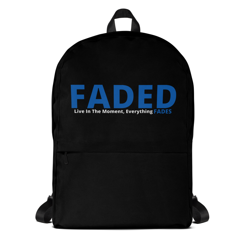 Faded (Blue Logo) Backpack