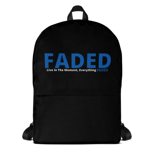 Faded (Blue Logo) Backpack