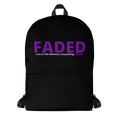 Faded (Purple Logo) Backpack